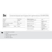 GTW-1030 T5 - Groupe électrogène industriel triphasé 1065 kVA - 50 Hz - Genelec - Mitsubishi - Alternateur MECC ALTE_6