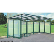 Abri vélo convivial et moderne avec porte-à-faux - Dimensions 2700x2097x2323 mm - Structure acier galvanisé_6