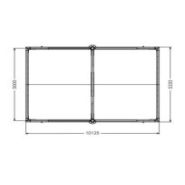 Préaux en toile - modèles de 50m², 52m² et 69m² pour école - TEMPO avec structures galvanisées_7