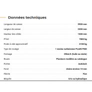 Bétaillère Rolland Rollvan 59 avec caractéristiques innovantes pour élevage