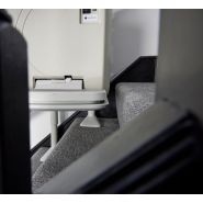 Monte-escalier avec double rail idéal pour les escaliers en colimaçon, tournants - Handicare double-rail 4000_6