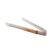 Set BBQ 3 pièces - acier inoxydable avec manches en bambou - dans boîte en papier kraft_6