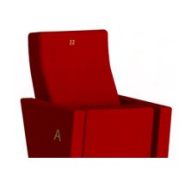 Fauteuil de conférence à piétement latéral avec accoudoir commun tout tissu pour ERP - MARIVAUX_6