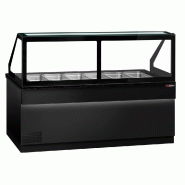 Saladette TORONTO - L2550 mm - Noire - 4 portes - 6x GN 1/1 - P900_6