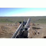 250 t/h - Ligne complète de concassage de minerai de fer avec mâchoire PE900x1200, cône CSB240 et broyeur VSI5X_6