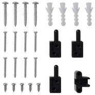 Vidaxl moustiquaire à charnière pour portes marron 120x240 cm 141566_6