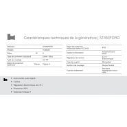 GMW-1145 T5 - Groupe électrogène industriel triphasé 50 Hz - Genelec - 1230 kVA - MTU - Alternateur STAMFORD_6