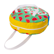 Sac publicitaire zippé sur mesure pour câble chargeur de voiture électrique - Polyester RPET 600D - Impression sublimation_6