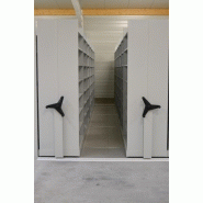 Rayonnage d'archivage mobile - tôlé - stockage optimisé et sécurisé_6
