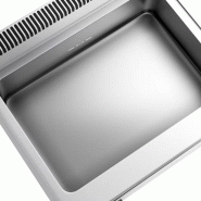 Bain-marie électrique sur meuble - 2x GN 1/1 - Meuble 2 portes Inox | GGM - Mario 700_6