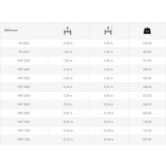 Échafaudage facile à monter ULTRALU avec plateaux protégés tous les 2 mètres