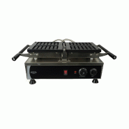 Gaufrier rotatif 2pcs gaufre de bruxelles l605 7540.0070 COMBISTEEL_6