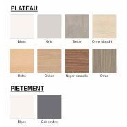 Table Serenity - plateau rabattable, roulettes, finitions personnalisables - idéale pour bureaux et espaces de réunion_6