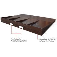 Wb985719 - Rampe d'accès pour conteneur en acier - Global Equipment Company Inc - Capacité 15000 lbs_6