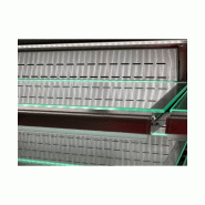 Vitrine réfrigérée semi-verticale 3 niveaux MILANO SUSHI - EORION SU13 3 niv et EORION SU20 3 niv - 1330 mm et 1955 mm de largeur - LED - -1°C à +7°C_6