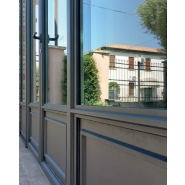 Fenêtres et portes en profilés alu et charnières invisibles - Menuiseries ultra fines sur-mesure - REYNAERS SLIM LINE 38 - GRI Fabricant_6