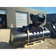 Godet de terrassement à lame renforcée pour pelles