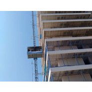 Monte-matériaux avec personnel accompagnant - capacité de charge 2000 kg - PT 2000_6