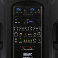 Sonorisation portable BE 9700 PT V2 - 200W + 120W avec micros UHF, Bluetooth et lecteur multimédia_6