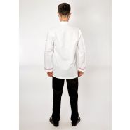 Veste de cuisine mixte - modèle Opio - col mao - personnalisable - Made in France_6