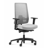Fauteuil ergonomique de bureau design - écologique et durable - assise rembourrée confortable - INDEED_6