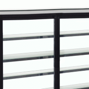 Comptoir réfrigéré LPD-3F - vitre double vitrage, tablette supplémentaire, éclairage LED_6