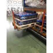 Tiroir à palette sur lisses basses de rayonnage - ouverture télescopique - STOCK3P - charge jusqu'à 900 kg_7