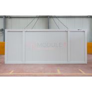 Bungalow bureau de chantier avec WC - Livraison en kit ou prémonté_7