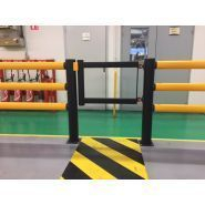 Barrière de protection flexible indutrielle déformable - pedestrian barrier_6