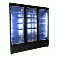 Réfrigérateur 3 portes en verre noir ceb-1600r bl l1880 7526.0110 COMBISTEEL_6