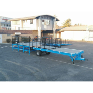 Rampe fixe avec hauteur de quai ajustable - Capacité 6 à 30T - Plateforme AZ Ramp sur-mesure et conforme aux normes CE_6