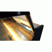 Vitrine réfrigérée de comptoir avec service-arrière 196,5 x 90,2 cm + 2 réserves réfrigérées_6