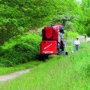 Nacelle araignée sur chenille sécuritaire et stable en hauteur avec une hauteur de travail de 38.64m - spider 39 t_6