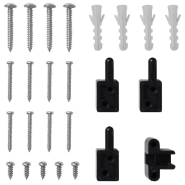 Vidaxl moustiquaire à charnière pour portes marron 100x215 cm 141564_6