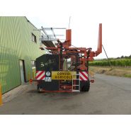 Équipement de récolte de tabac Burley avec système de soufflerie annexe