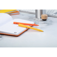 Stylo à bille RABS - ABS recyclé - encre bleue - couleur orange - 6g_6