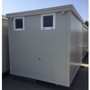 Cabine wc double raccordable 240cm x 240cm x 265cm