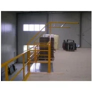 Mezzanine industrielle autoporteuse sur mesure - capacité 350 kg/m²_6