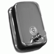 Lot de 3 distributeurs de savon anti-vandalisme en inox - 500 ml - remplissage facile et fixation incluse_6