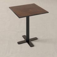 Table Amsterdam pour restaurant - Piétement en fonte - Plateaux personnalisables - Produit européen_6