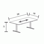 Table de réunion jusqu'à 12 personnes So Albox_6