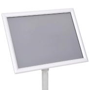 Vidaxl support d'affiche a4 sur pied argenté alliage d'aluminium 51209_6