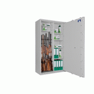 Armoire à armes FORMAT CAPRIOLO V Classe I - Armoire à fusils (EN 1143-1) - Serrure électronique La Gard ComboGard Pro / Gris clair RAL 7035_6