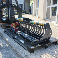 Godet avec largeur de travail de 1000 à 6000 mm