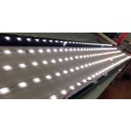 Caisson lumineux LED mince - 7 cm d'épaisseur - Aluminium et plexiglas - Intensité lumineuse réglable_6