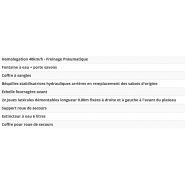 Remorque porte engin robuste avec charge utile de 12 700 kg