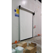 Porte rapide industrielle modulaire et esthétique - ZipGO Alumina - structure en aluminium extrudé pour installation facile_6