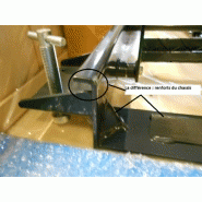 Pont élévateur moto livré avec caisse en bois