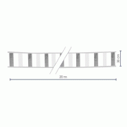 Bandeau de signalisation en tissu - Orange_6