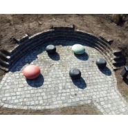 Banc public en béton Confeti - Disponible en différentes couleurs - Ciment Green Seal_6